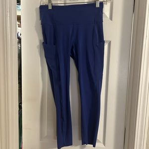 Lululemon Blazer blue tone leggings! Size 6. Worn a couple times